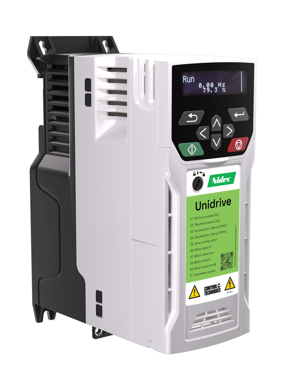 M400-02200056A10101AB100 Nidec Control Techniques Unidrive M400 Left