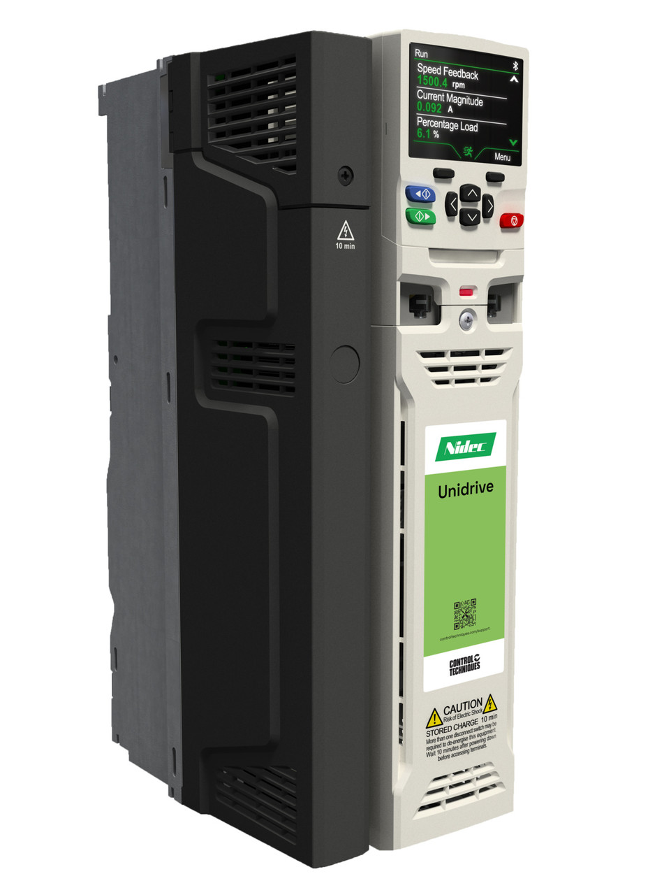 M600-04400150A10101AB100 Nidec Control Techniques Unidrive M600 Left