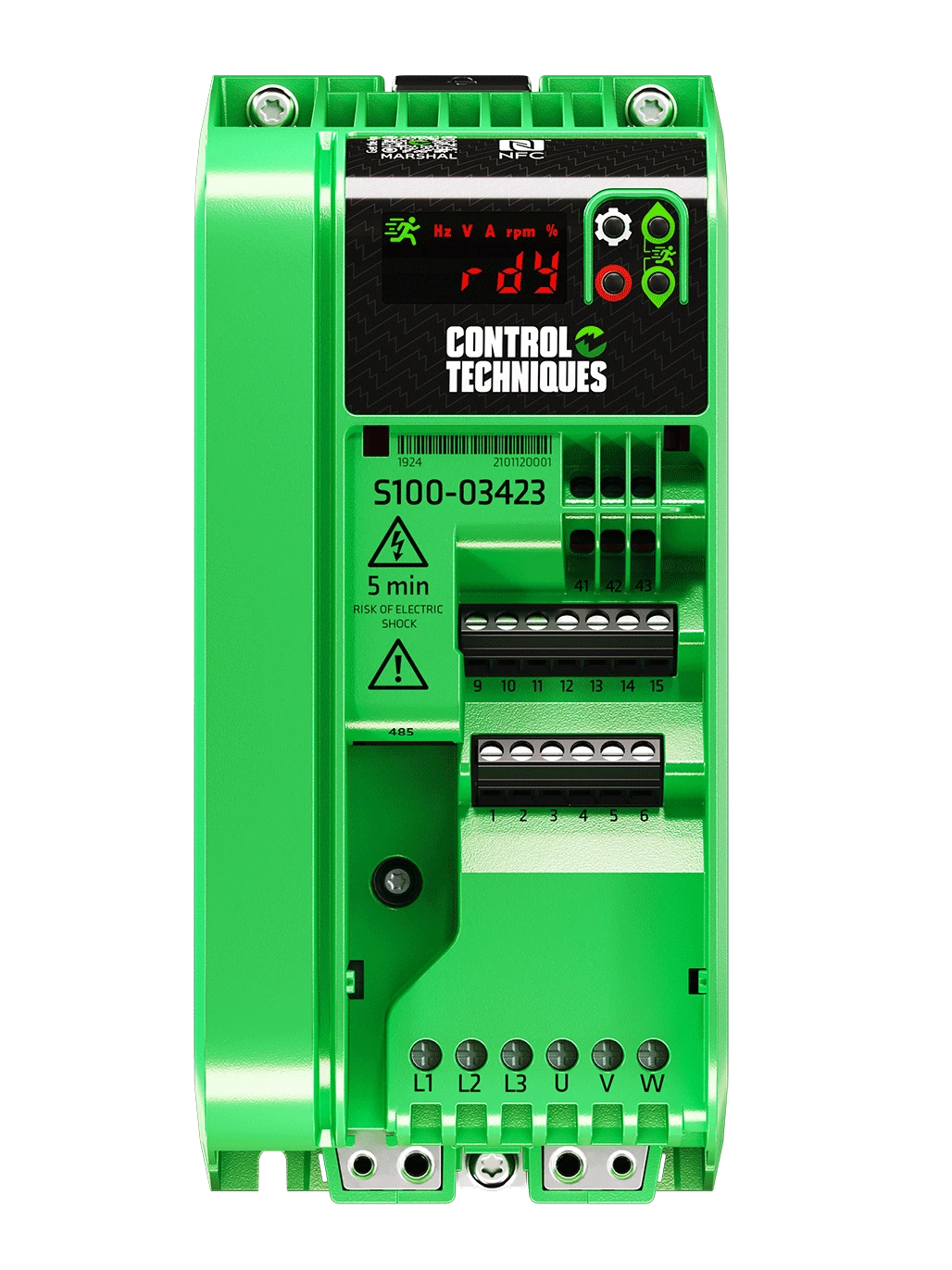 S100-03123-0B0000 Commander S100 Nidec Control Techniques