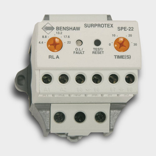 SPE22-3SR-22A Benshaw Electronic Overload Relay 4.4-22A