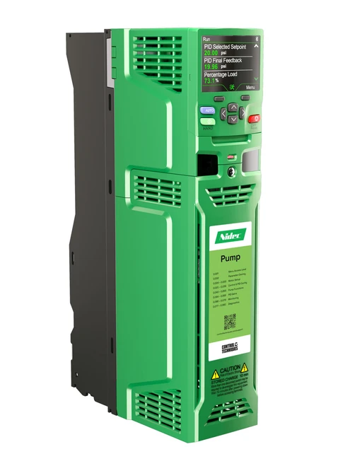 F600-03200080A10101AB105 Nidec Control Techniques Pump Drive F600 Left