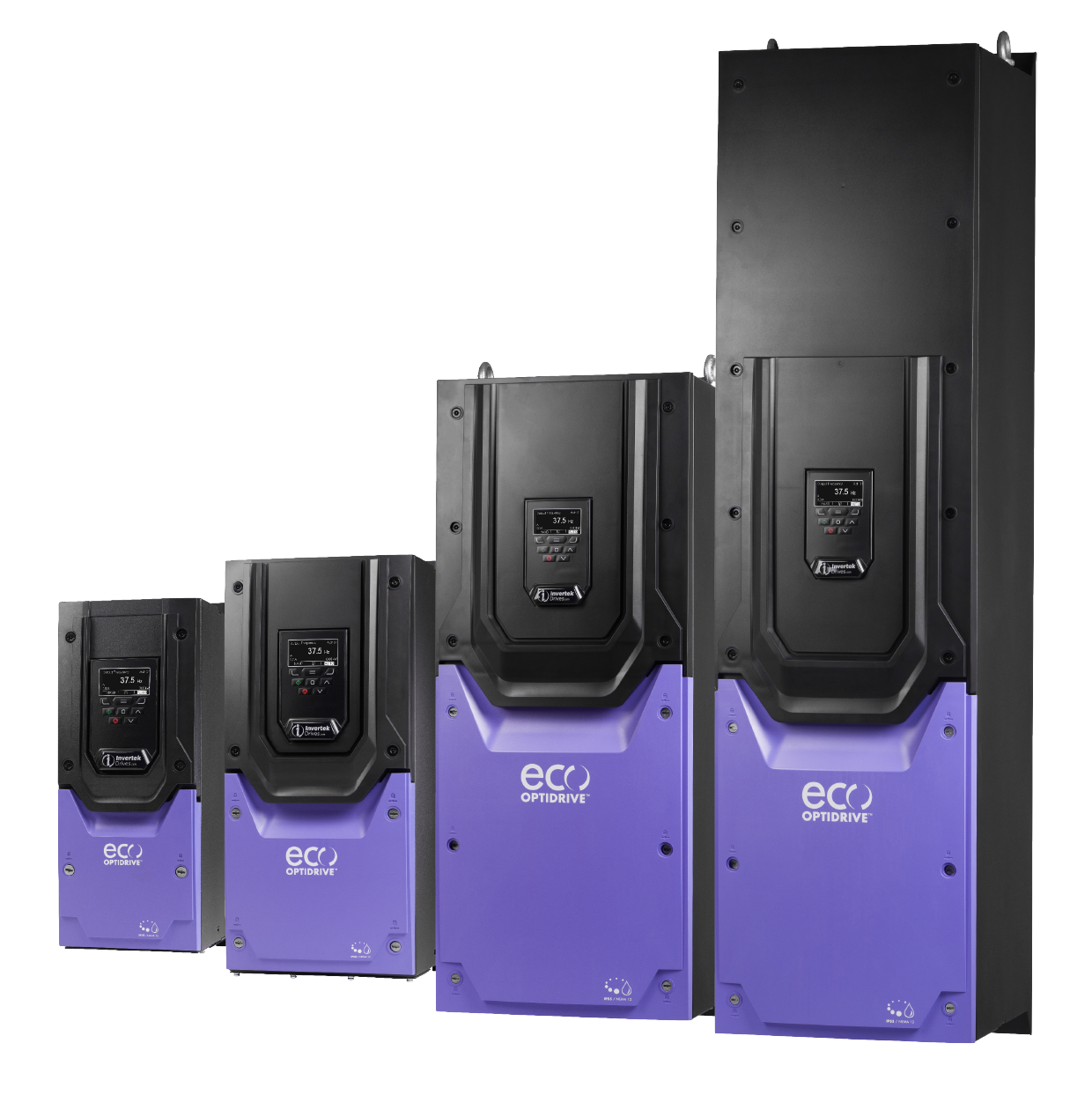 OptiDrive Eco IP55 Sizes