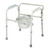 Showing folding commode assembly-2.