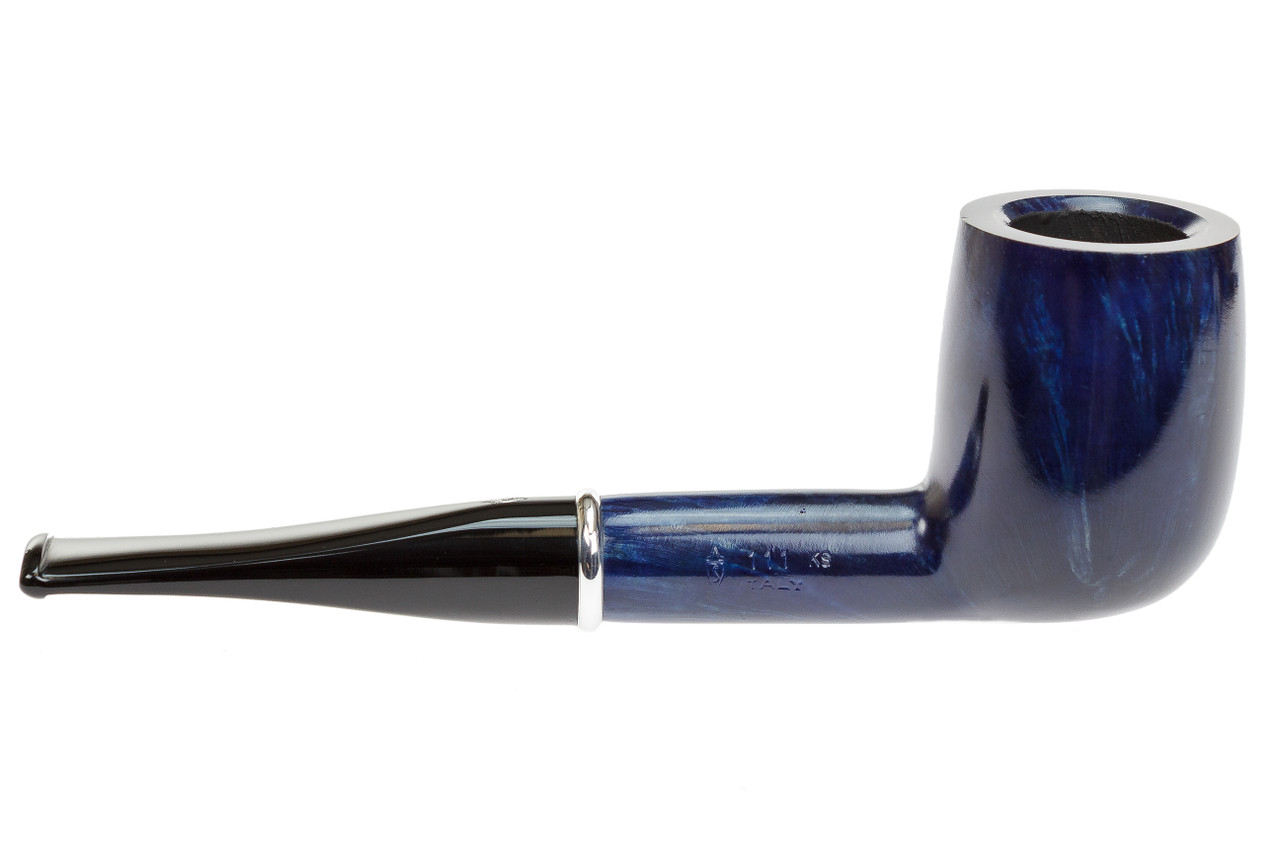 Savinelli Arcobaleno Smooth Blue Pipe #111 - CupOJoes.com