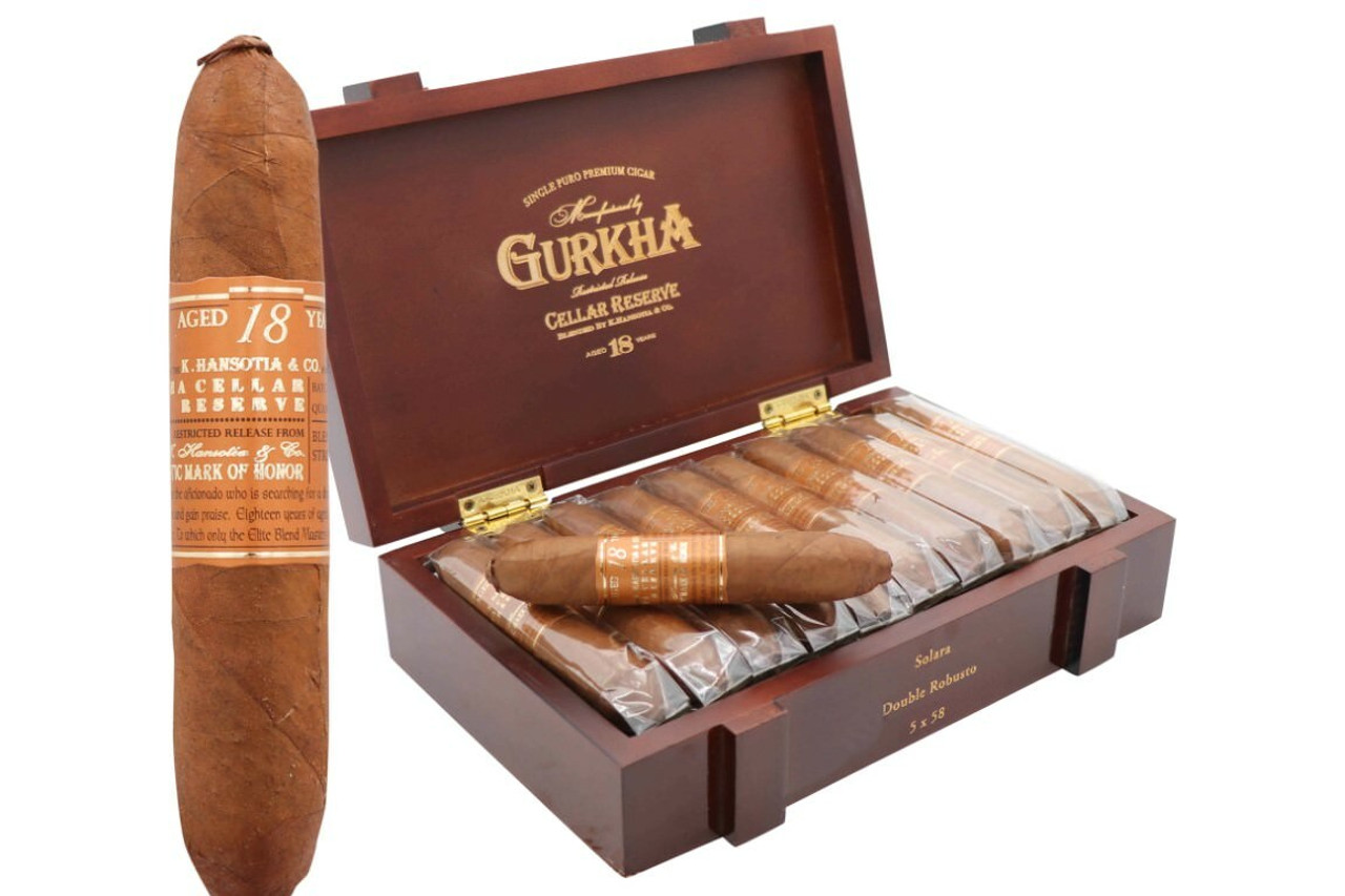 Reserve Double Gurkha Edicion Cellar Robusto Cigar Year Solara Especial 18