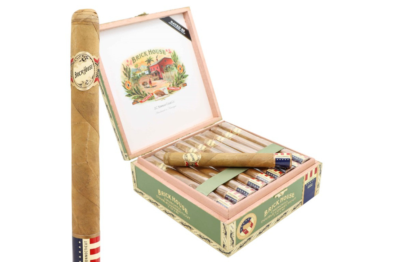 Churchill Double Cigar Case w/ Tags