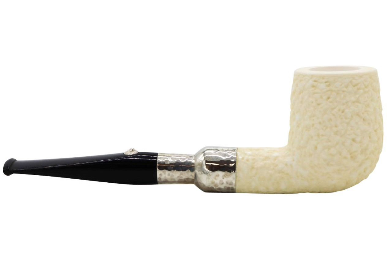 Barling 1812 Ivory Meerschaum Rustic Tobacco Pipe 101-4645 