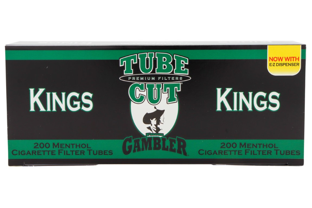 Gambler Menthol King Size Cigarette Tubes