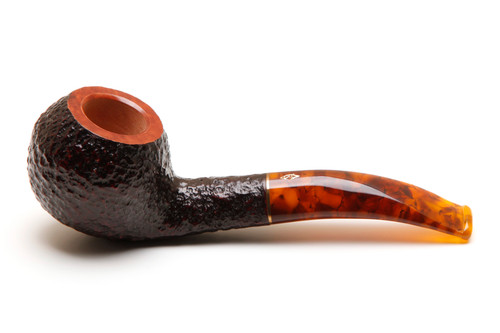 Savinelli Tortuga Rustic Pipe #673 left