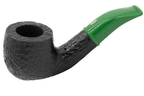  Savinelli Mini Green Rustic Pipe #601 left