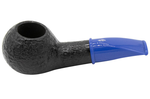 Savinelli Mini Blue Rustic Pipe #321 left