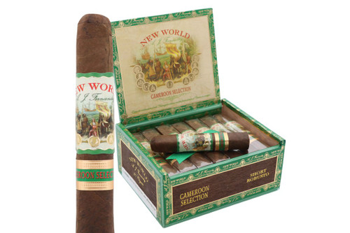 New World Cameroon Selection by AJ Fernandez Short Robusto