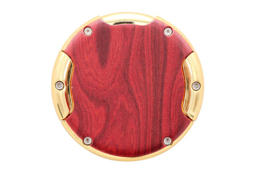 Lotus Meteor 64 Ring Gauge Cigar Cutter Woodgrain