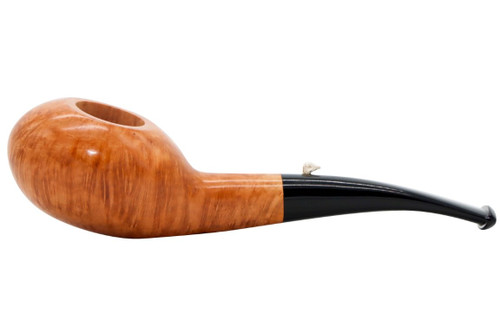 L'Anatra 2 Egg Smooth Freehand Pipe #4788 Left