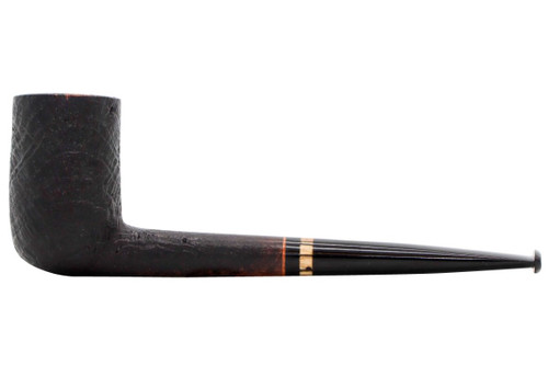 Bruno Nuttens Hand Made Sandblast Billiard Pipe #4904 Left