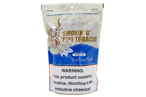 Smokin' G Turkish Mellow Tobacco 8 Oz