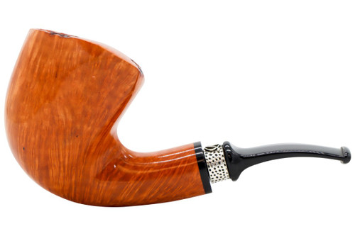 Nording Freehand Virgin #1 Silver Tobacco Pipe 101-7902 Left