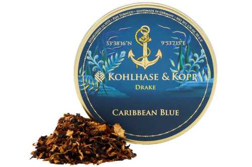 Kohlhase & Kopp Caribbean Blue Drake Tobacco - 50 g. Tin
