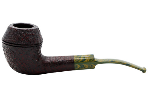 Ashton Brindle XXX Bent Rhodesian Sandblast Pipe #101-8239 Left