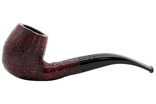 Savinelli Punto Oro 601 Gold Sandblast Pipe #101-8403 Left