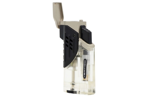 Vertigo Glock Triple Torch Cigar Lighter - Chrome