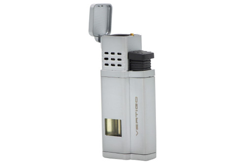 Vertigo Conquistador Quad Torch Cigar Lighter - Chrome