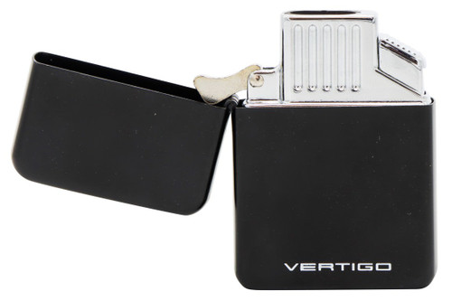 Vertigo Z-Plus 2 Twin Torch Cigar Lighter - Black