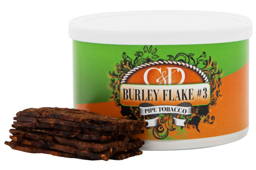 Cornell & Diehl Burley Flake #3 Pipe Tobacco Open