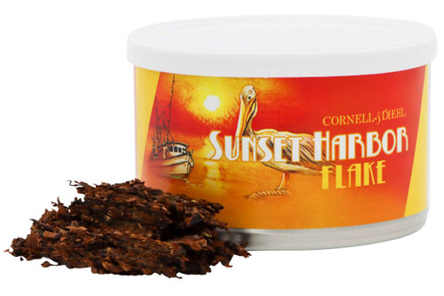 Cornell & Diehl Sunset Harbor Flake Pipe Tobacco 2 Oz