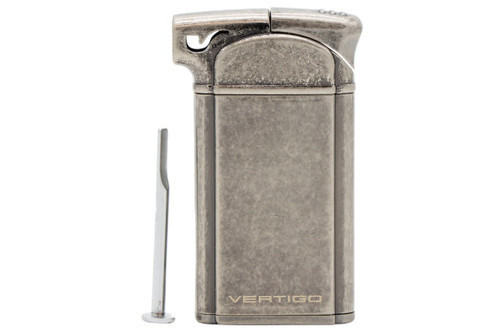 Vertigo Crosby Pipe Lighter - Antique Pewter