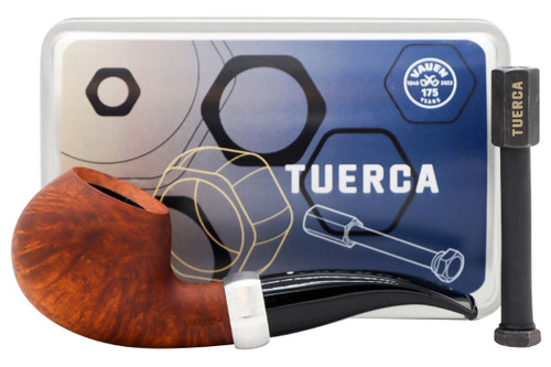 Vauen Tuerca #137 Natural Bent Brandy 9mm Pipe