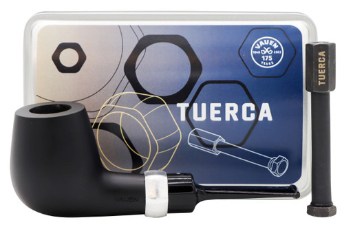 Vauen Tuerca #211 Matte Black Billiard 9mm Pipe