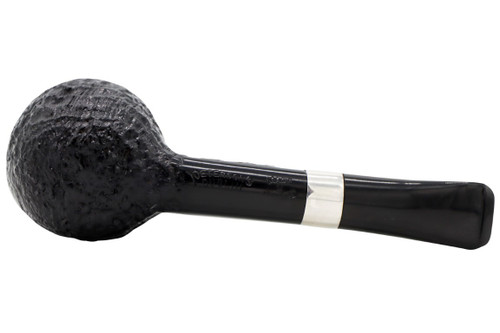 Peterson Junior Sandblast Short Apple Pipe - Fishtail Bottom