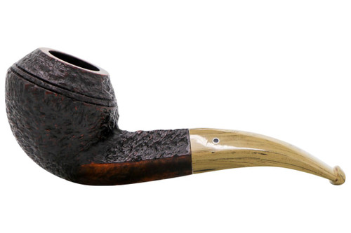 Northern Briars Rox Cut Regal G4 Bent Bulldog Pipe #102-0349 Left