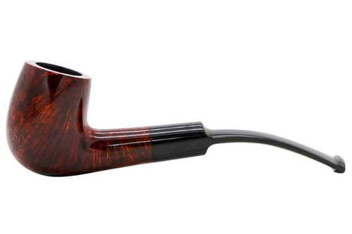 Dunhill Amber Root 2 Flame Grain DR Bent Billiard Pipe #102-0423 Left