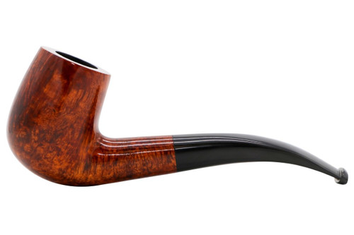 Dunhill Amber Root Group 5 Bent Billiard Pipe #102-0424 Left