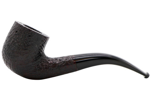 Dunhill Shell Briar Group 5 Bent Pot Pipe #102-0436 Left 