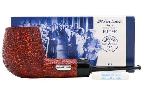 Vauen 175th Anniversary Brown SB Billiard 5411 9mm Pipe