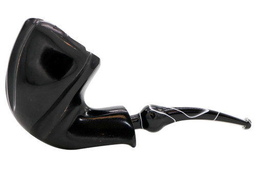 Nording Black Smooth Pipe #102-0746 Left