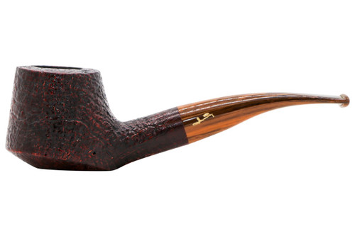 Savinelli Autograph Volcano Sandblasted 6mm Pipe #102-0774 Left