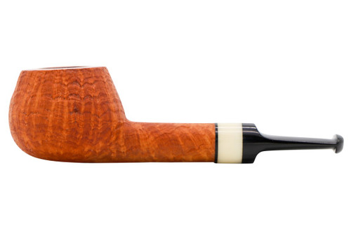 Brentegani Pipes Sandblasted Apple Pipe #102-0788 Left