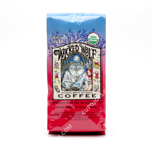 Raven's Brew Coffee Wicked Wolf Organic 12 Oz.