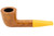 Savinelli Mini Yellow Smooth Pipe #409 left