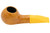Savinelli Mini Yellow Smooth Pipe #321 left