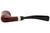 Peterson Specialty Smooth Nickel Mounted Pipe Calabash Fishtail Bottom