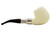 Barling Ivory Meerschaum Rustic 1812 Pipe #4659 Right