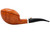 L'Anatra 2 Egg Gigante Smooth Freehand Pipe #4790 Left