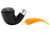 Rattray's Monarch Pipe Black Smooth #15 Apart