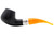 Rattray's Monarch Pipe Black Smooth #4 Left
