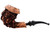 Nording Spruce Cone Matte Brown Pipe #101-7949 Left